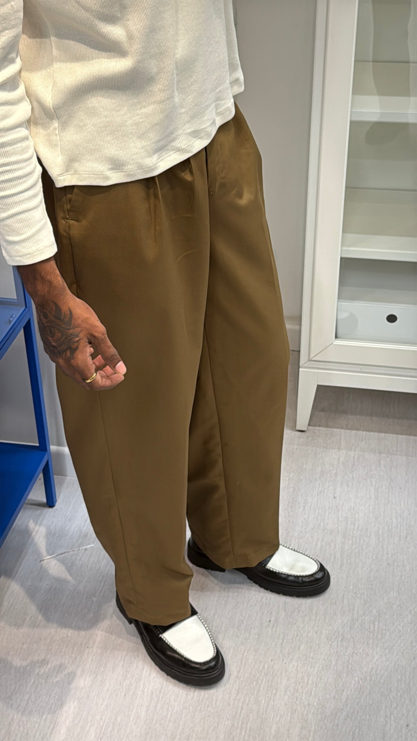 The Tobacco Brown Trouser | Relaxed– Tailor Fit | Limited Edition