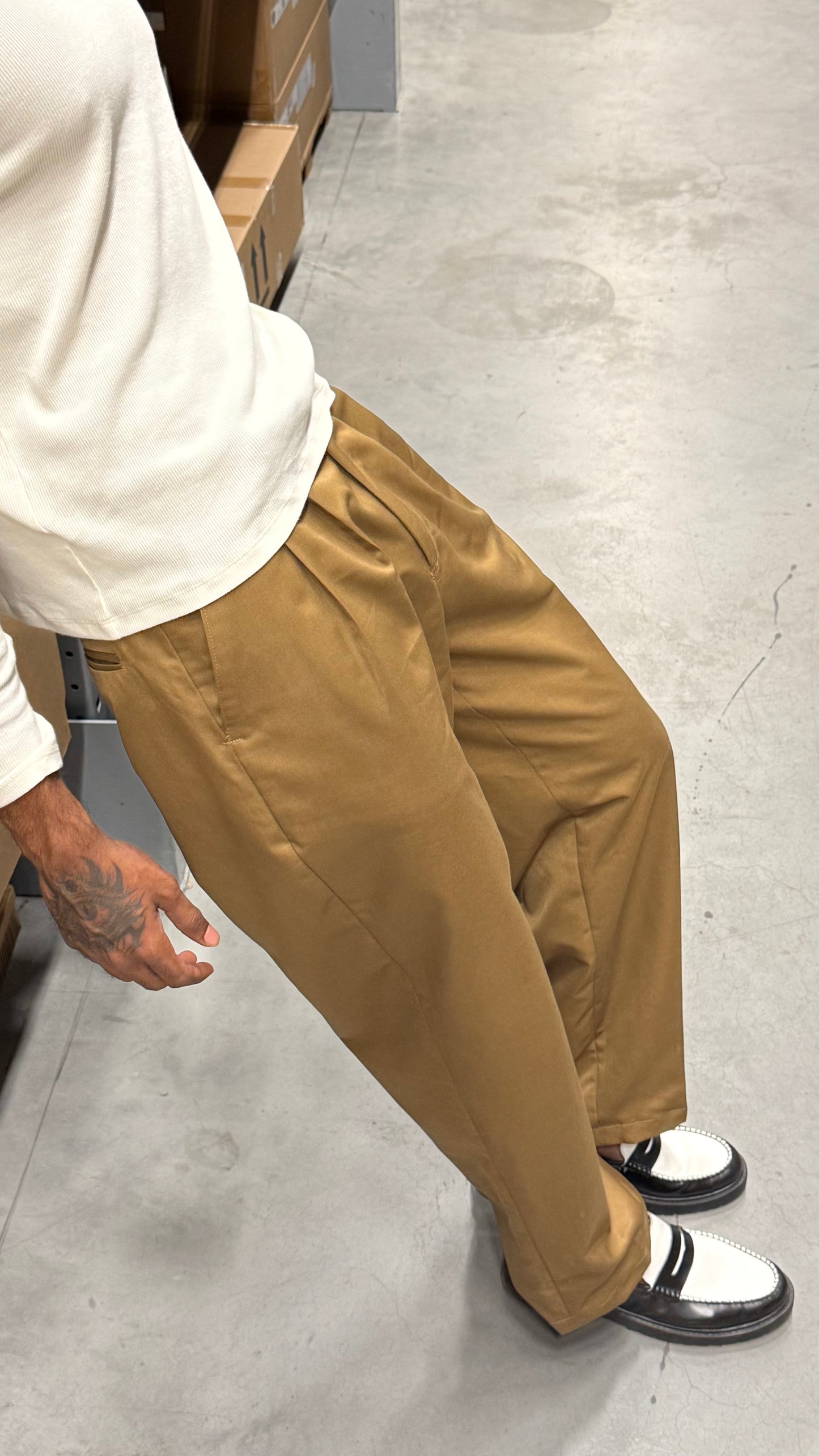 The Tobacco Brown Trouser | Relaxed– Tailor Fit | Limited Edition