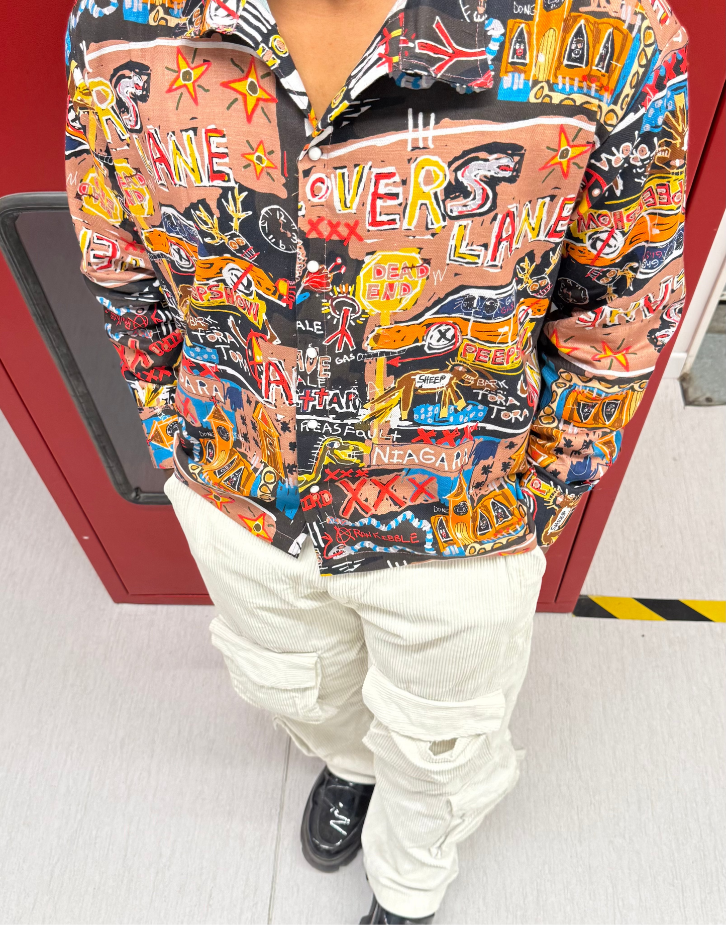 Graf — Graphic Crop Jacket | Tailor-Made