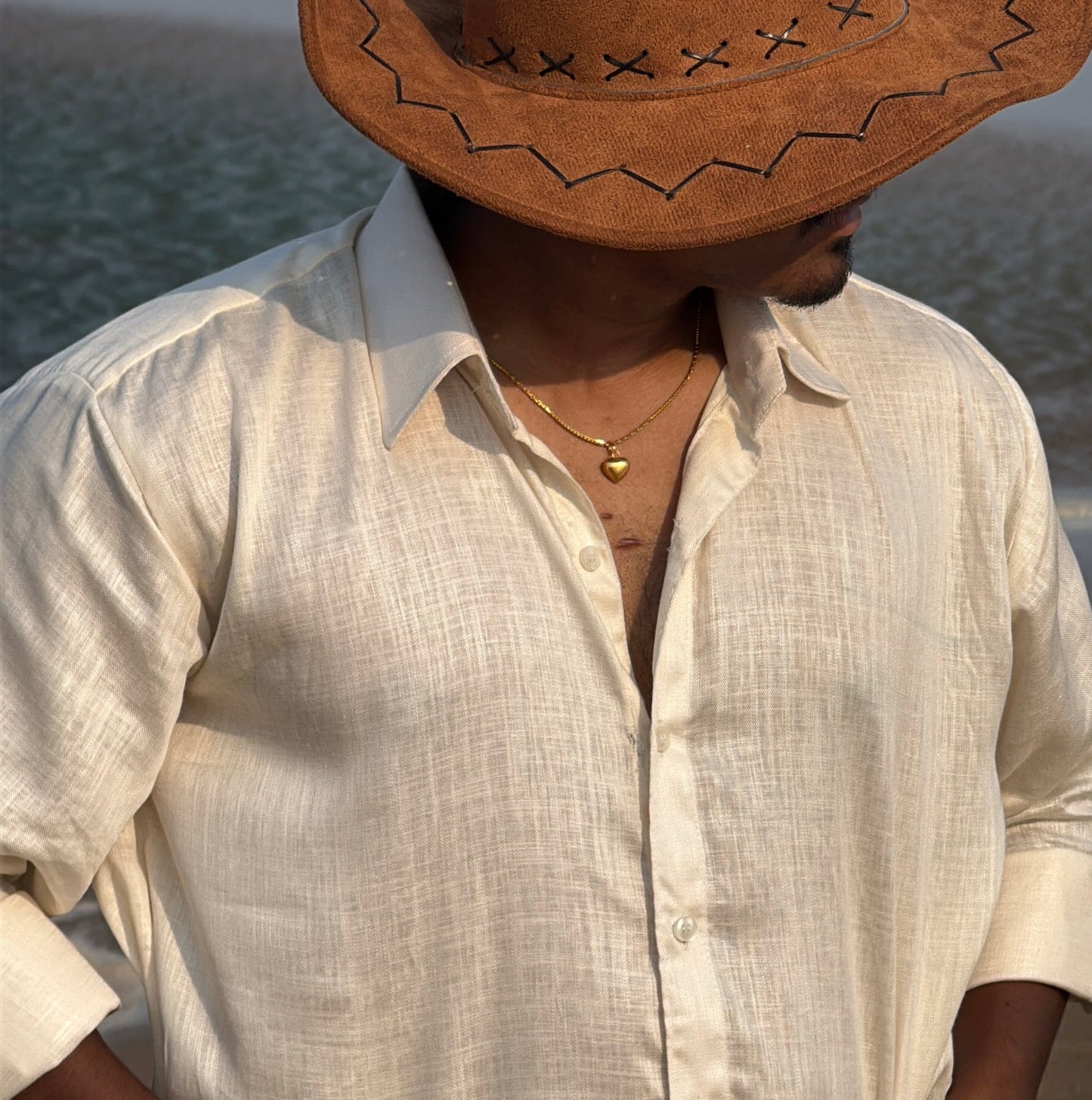 Lyocell Linen Shirt | Off-White | Tailor–Made