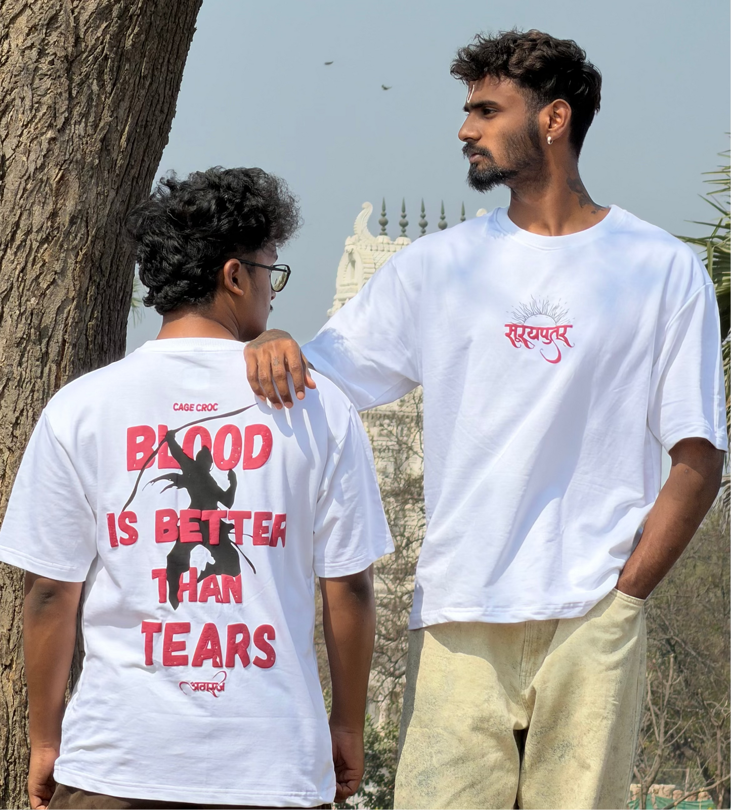 Angraj — Surya Putra Oversized Tee